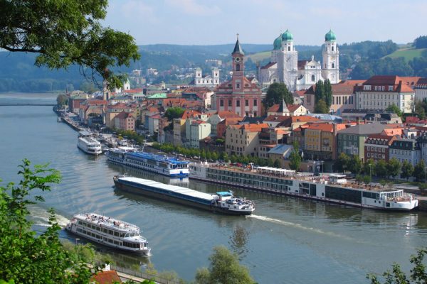Passau on the Danube River