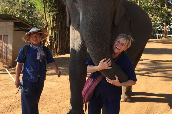 Solo Travel: Thailand Elephant Ride