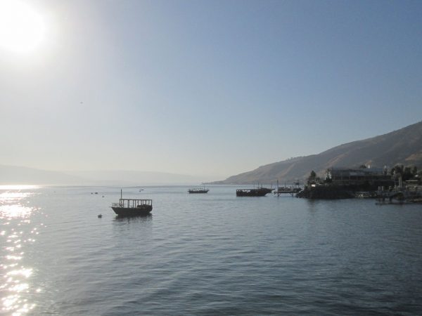 Sailing on the Sea of Galilee